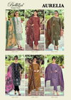 Aurelia By Belliza Cotton Printed Embroidery Surat Dress Material Wholesale Market